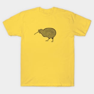 Kiwi Bird - detailed animal drawing T-Shirt